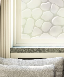 Cobble Window Film Pebbles Design